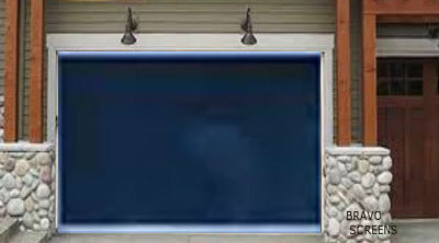 garage screen single door